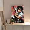 Japan Anime Hanma Baki Movie Sticky Posters Whitepaper Sticker DIY Room Bar Cafe Aesthetic Art Wall 6 - Baki Merch