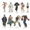Popular Anime Baki Stand Cosplay Acrylic Figure Hanma Baki Hanma Yujiro Retsu Kaioh Plate Desk - Baki Merch