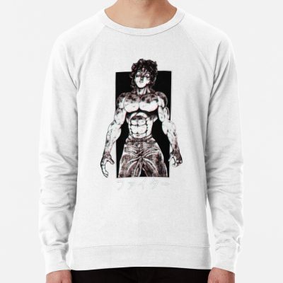 Baki Hanma The Grappler Fighter Design Logo Sweatshirt Official Baki Merch Merch