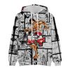 2021 3D hanma baki Hoodies Men Women Harajuku Hoody Sweatshirts 3D Print Hooded Mens Autumn Winter - Baki Merch