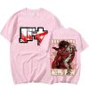 Anime Baki The Grappler Graphics Graphic Tshirt Manga Yujiro Hanma Casual Short Sleeve Cotton T shirts 4.jpg 640x640 4 - Baki Merch