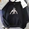 Harajuku Baki Hanma Hoodie Men Women Unisex Anime Print Loog Sleeve Sweatshirt Sportswear Hooded Fleece Casual - Baki Merch
