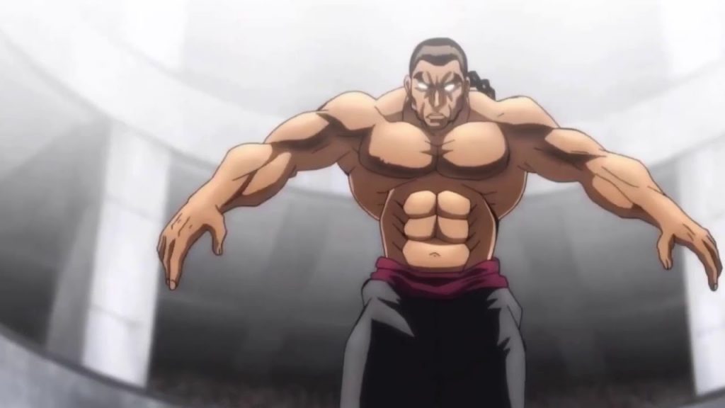 Kaiou Retsu Workout 1 1024x576 1 - Baki Merch